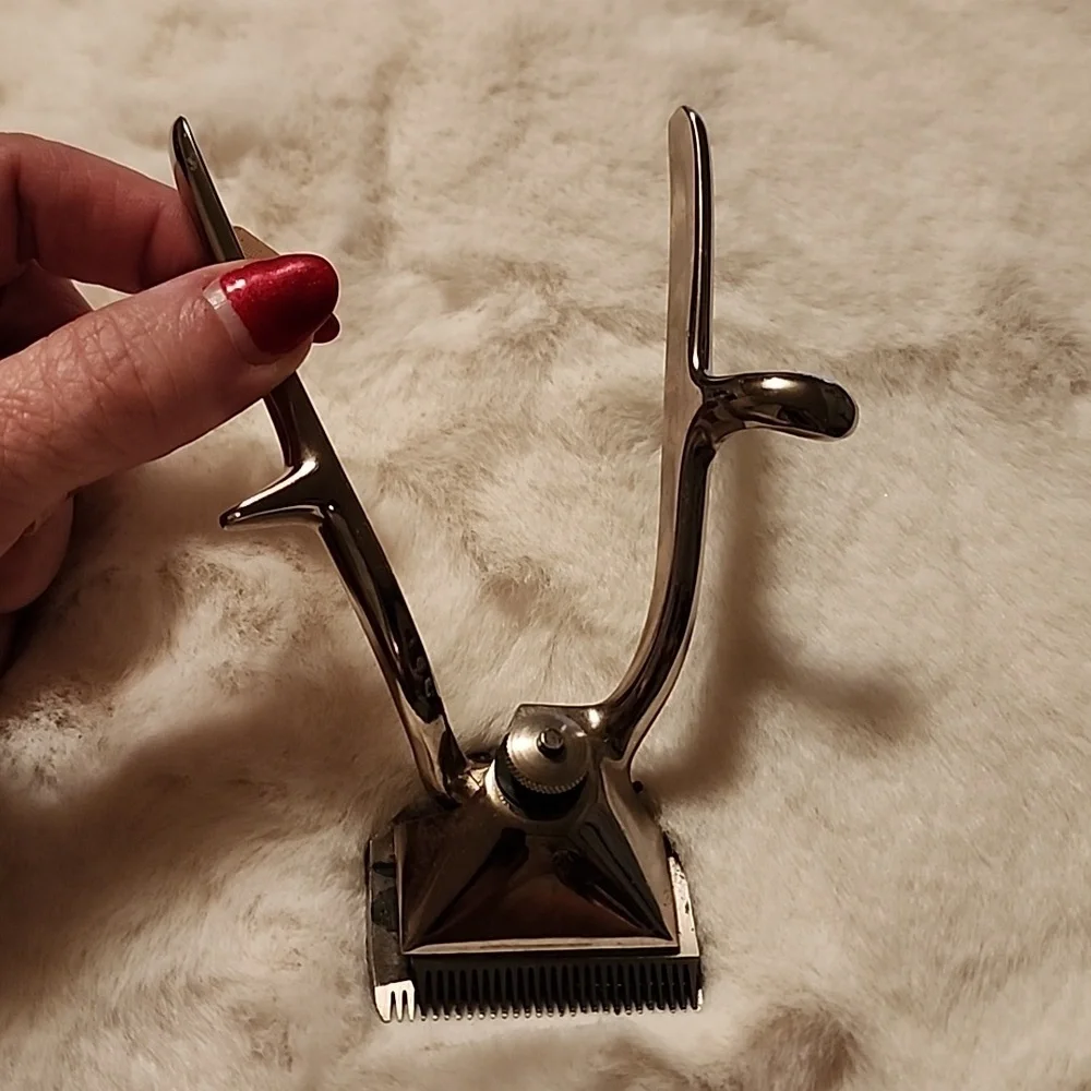 VINTAGE  HAIR CLIPPER SOLINGEN. SILVER. - Picture 6 of 6